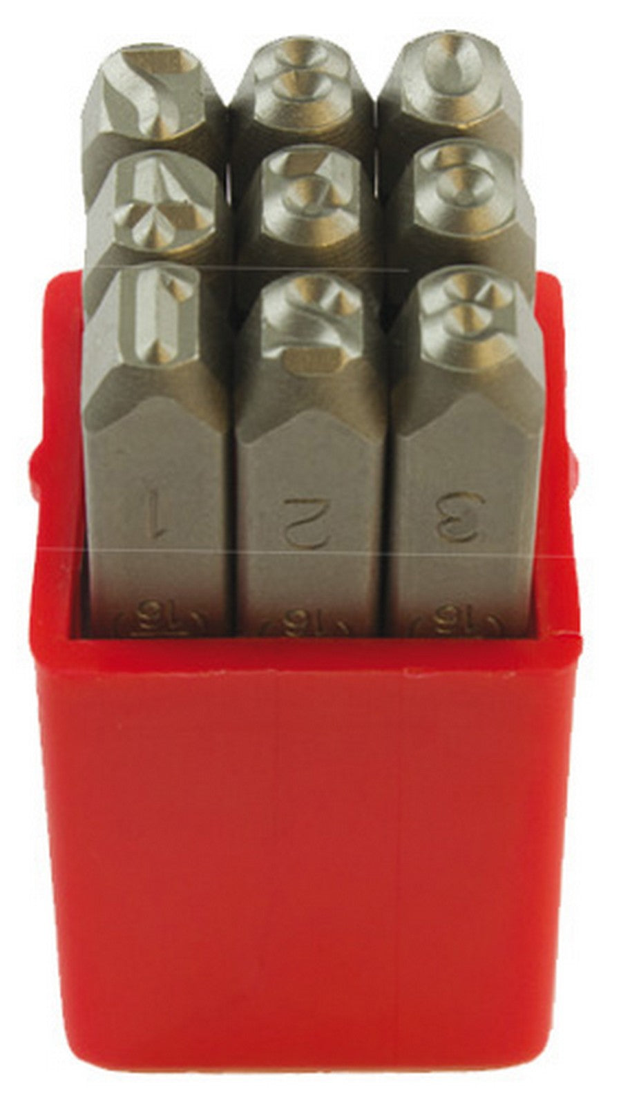 punzoni acciaio numeri mm. 8 cod:ferx.1627