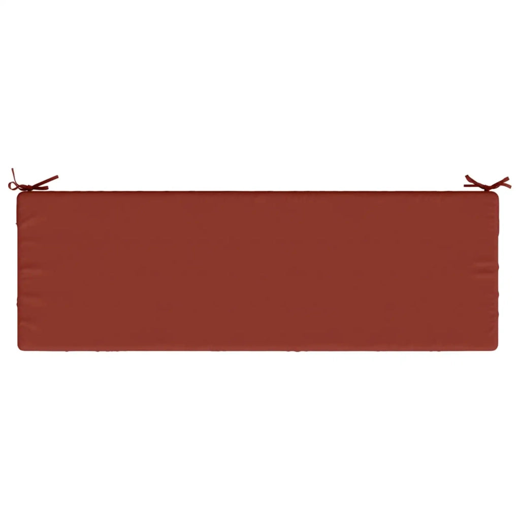 Cuscini per Panchina a 2 Pezzi SOEST 2 pz 100% Poliestere Rosso 950315