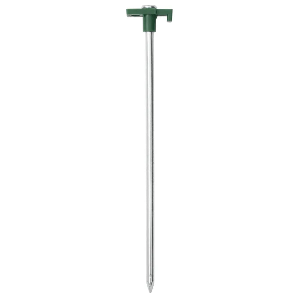 vidaXL Picchetti per Tenda 24 pz 25 cm 7 mm in Acciaio Zincato e PP
