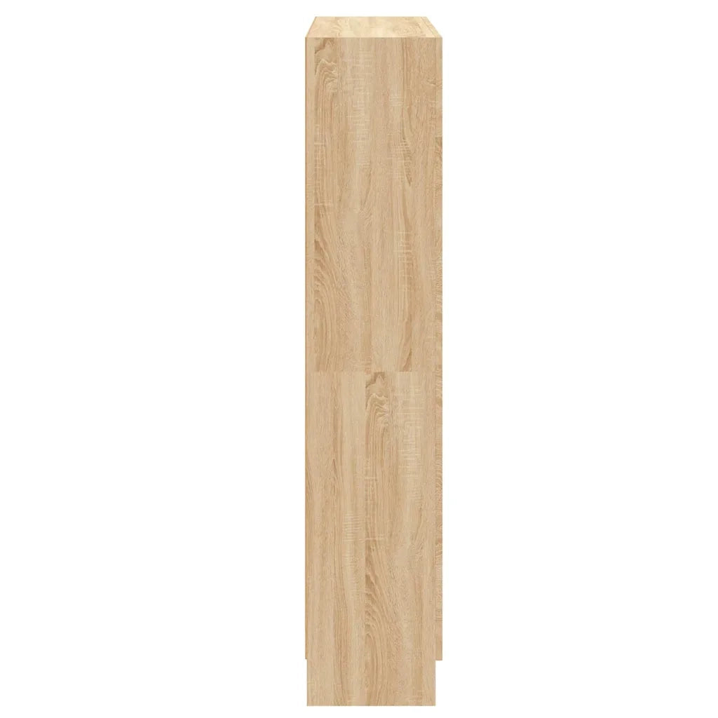 Libreria Rovere Sonoma 82,5x30,5x150 cm in Legno Multistrato 802726