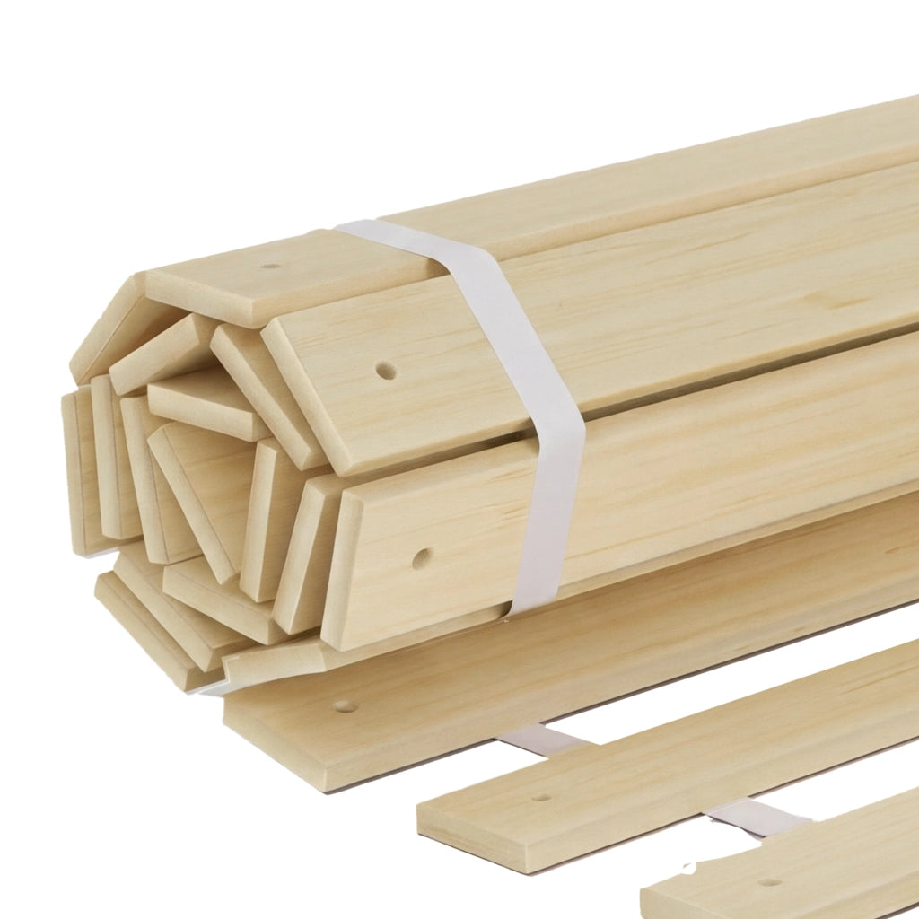 Letto per bambini 140 × 200 cm con barriera a 4 lati, senza materasso, in legno di pino, bianco