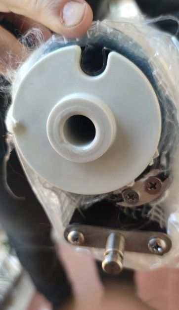 Calotta con foro per rullo tende da sole <i>(1 pezzo)</i> - Calotta per rullo da 60mm - Colore grigio 7035