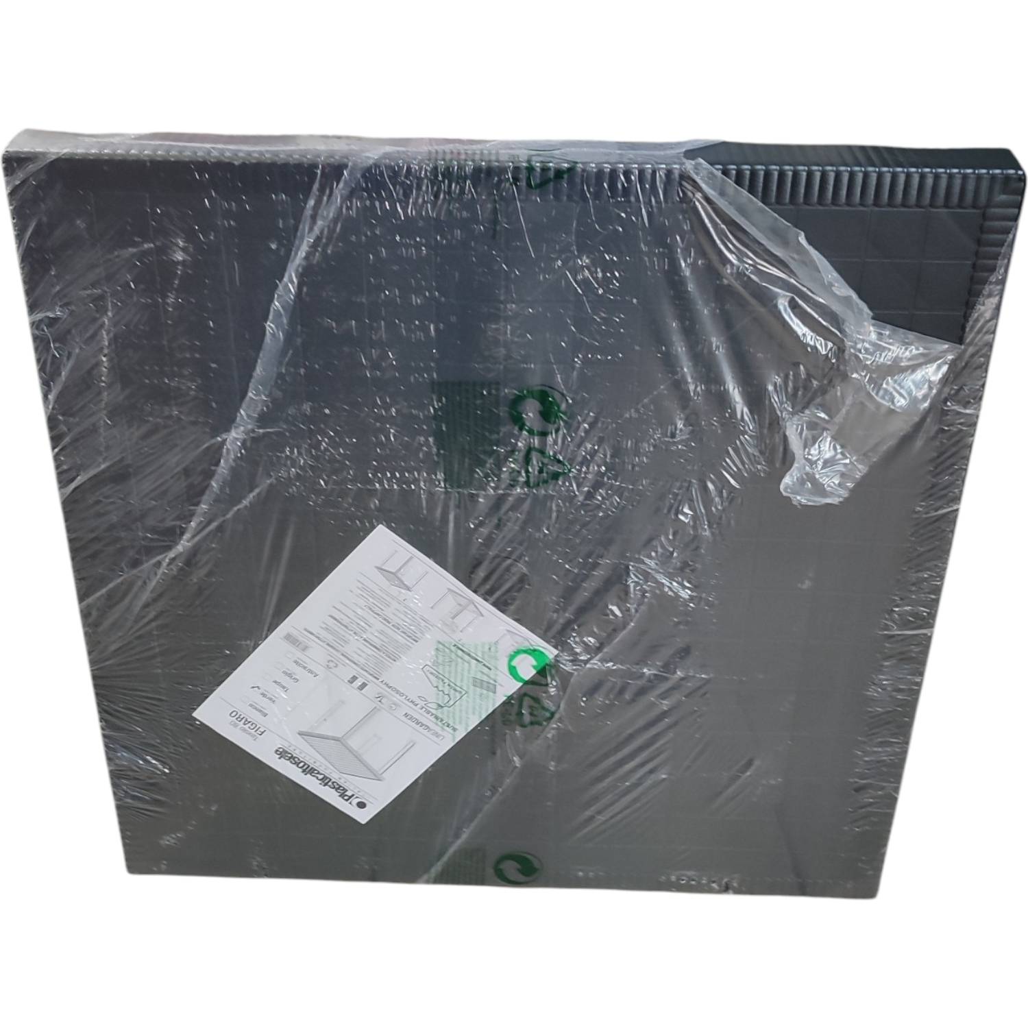 TAVOLO IN PLASTICA QUADRATO VERDE 80X80XH72