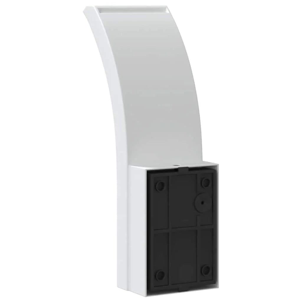 Applique LED da esterno con sensore di movimento 7 x 4,5 x 23 cm alluminio bianco 02_0056581