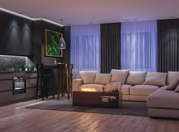 Camino a Bioetanolo da Incasso 60x20x5 cm Inbox 600