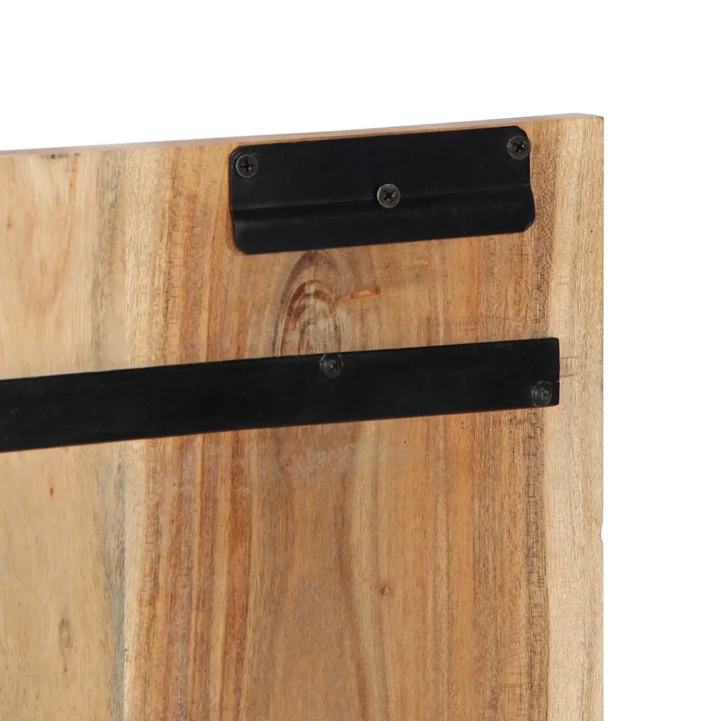 vidaXL Testiera 180 cm in Legno Massello di Acacia