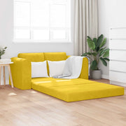 Divano letto Giallo 148 x 71 x 83 cm Velluto 4106689