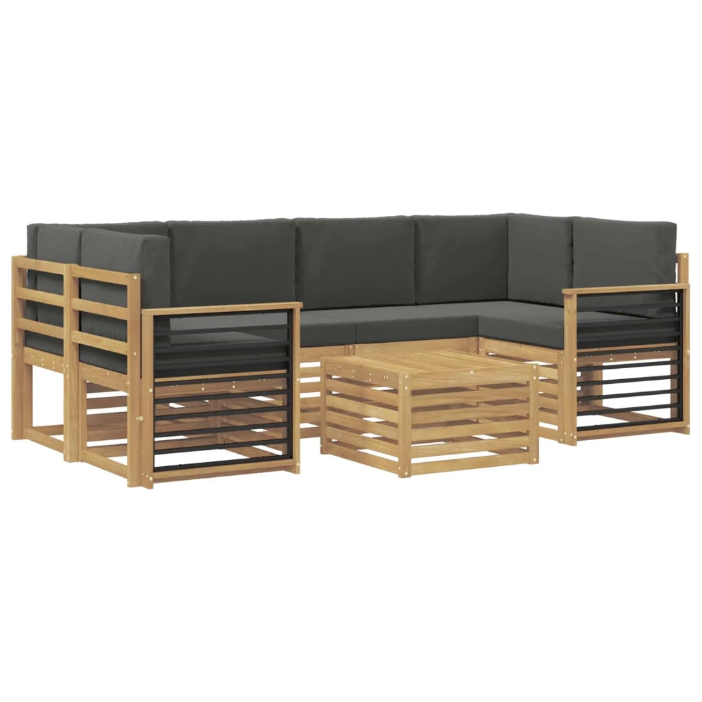 Set divani Legno di Acacia Massello 3391487