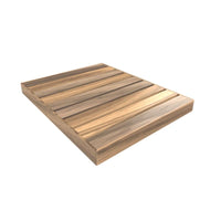 Piatto Doccia In Legno Da Esterno  6X100X80Cm Cv-D106