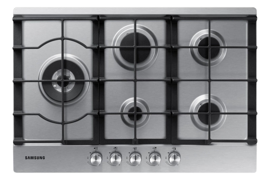 Samsung NA75J3030AS piano cottura Acciaio inox Da incasso Gas 5 Fornello(i)
