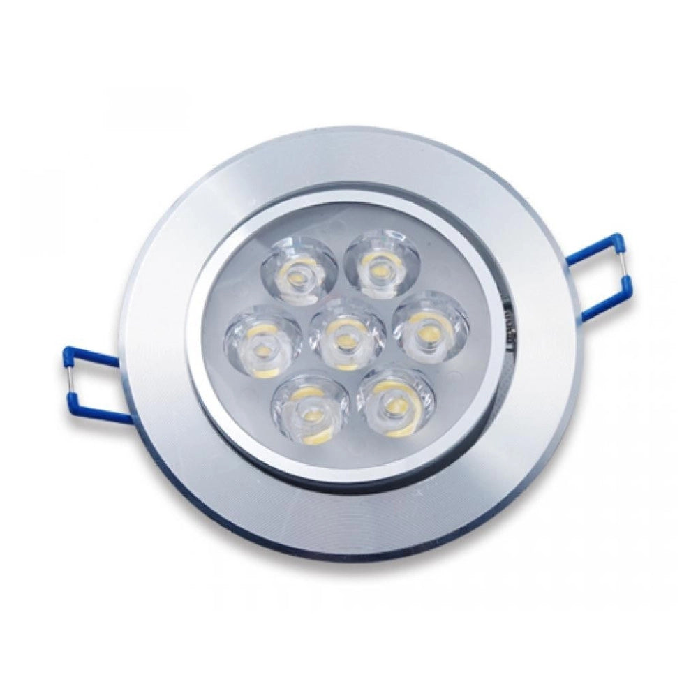 Trade Shop - Faretto Faro A Led 3w 5w 7w 9w 12w 15w 18w A Incasso Con Molla Luce Calda Fredda -