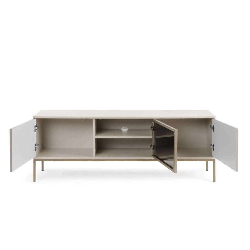 Komodee Set mobili soggiorno Laval Cashmere 361x126x39 cm