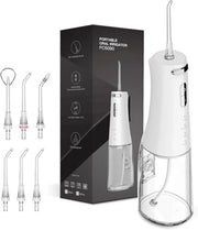 Waterflosser Senza Fili - 4 Impostazioni di Pulizia & 300ml di Serbatoio