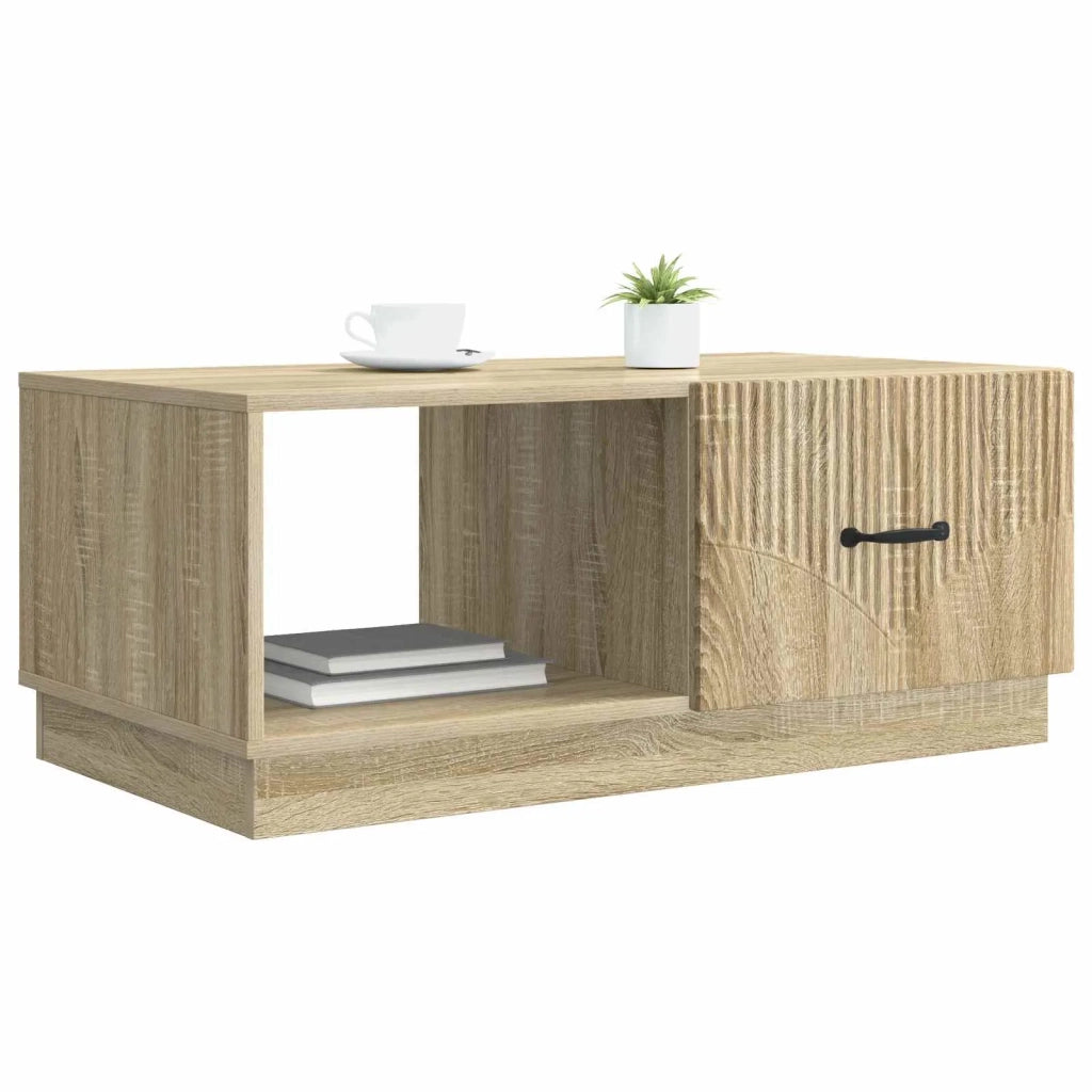 Tavolino da salotto Rovere Sonoma 90 x 50 x 37 cm
