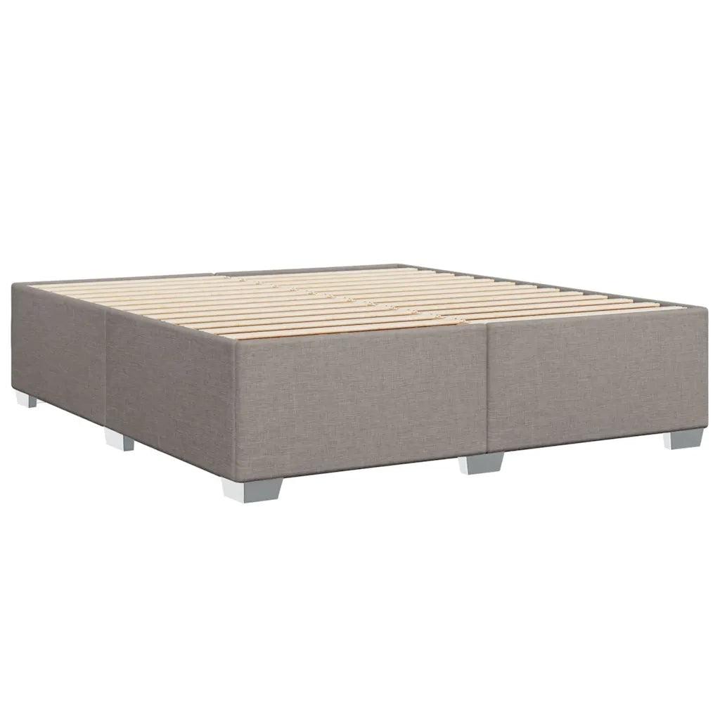 Giroletto a Molle con Materasso Tortora 180x200 cm in Tessuto 3288264
