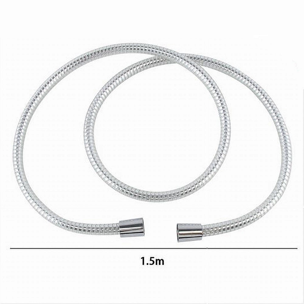 Trade Shop - Laccio Tubo Flessibile Doccia Doccetta Vasca Bagno 1.5 Mt Metri Universale 87290 -