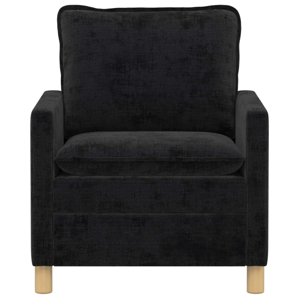 Divano Nero 76 x 81 x 87,5 cm Poliestere 42028780
