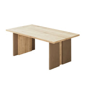 Tavolino in legno "Ravello" - 90 x 50 x 40 cm - Beige