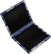 Supporti per oboe - tessuto in legno - tessuto di cotone soffice - 6 pezzi - portatile - fori respiranti - blu