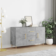 Credenza Grigio Cemento 100x36x60 cm in Legno Multistrato 828160