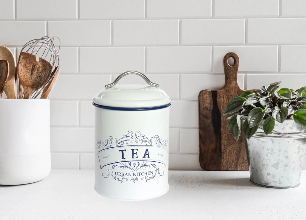 Barattolo Contenitore Ermetico Scatola Alimenti Cucina Con Coperchio Shabby - Barattolo - The