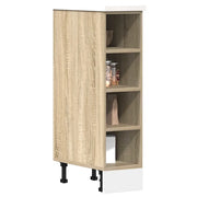 Armadio Inferiore Â“RigaÂ” Rovere Sonoma 20x44,5x81,5 cm