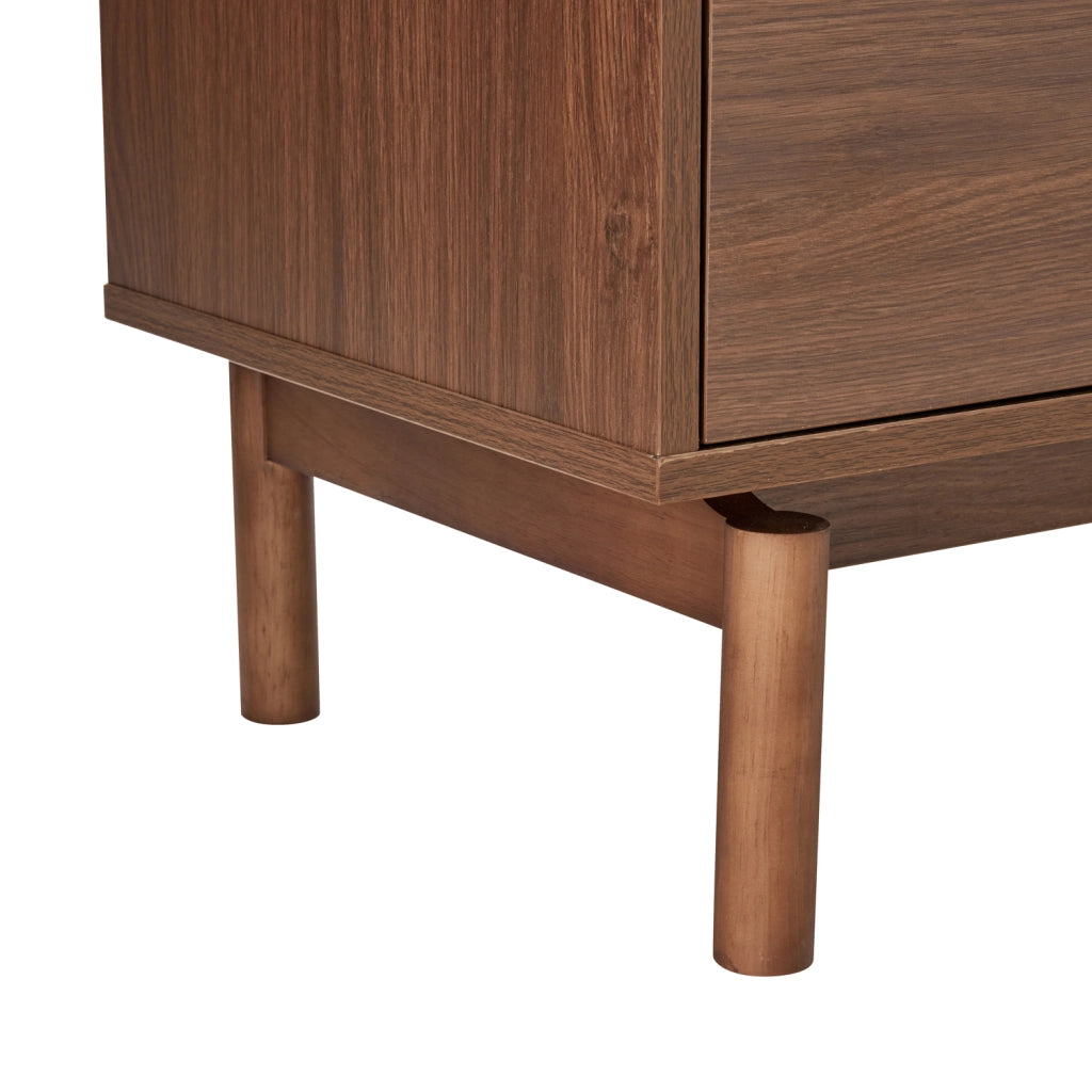 Tavolo buffet in legno scuro 160cm SARAH