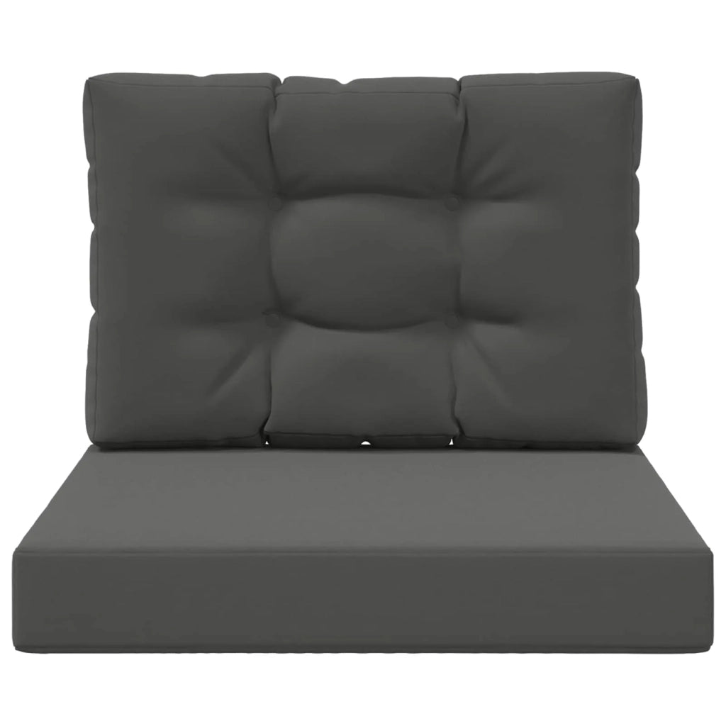 Cuscino per divano da esterno 2 pcs Antracite Poliestere