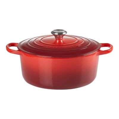Le creuset signature roaster round 26cm cherry red (21177260602430) - 148661