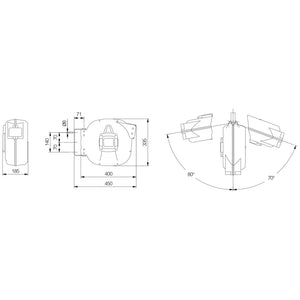 AVVOLGITUBO ARIA COMPRESSA TUBO 15m ATTACCO RAPIDO 1/4" PARETE ROLL MAJOR MAVEL 822100
