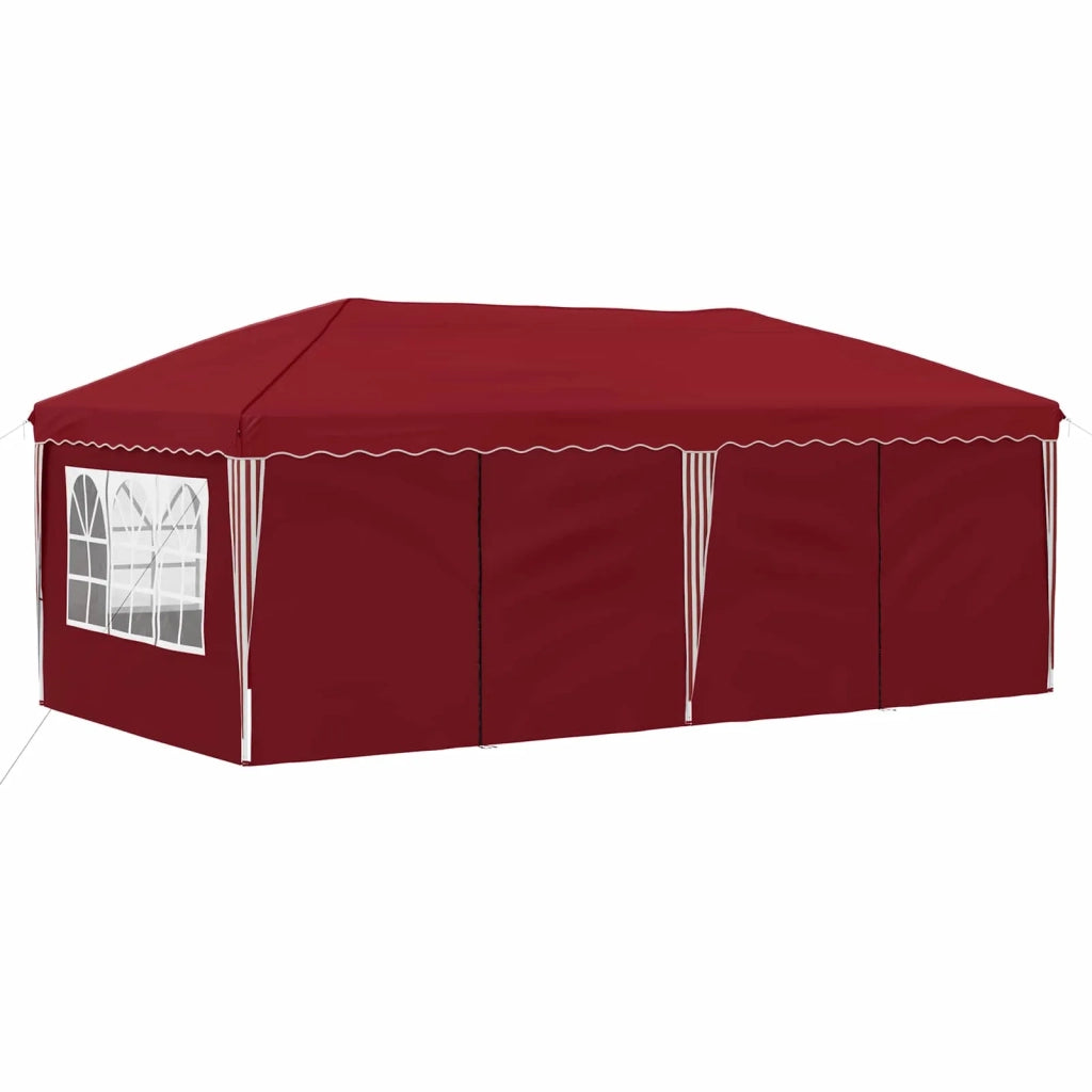 Tenda per feste a pop-up 575 x 288 x 245 cm Borgogna 42019807