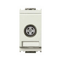 16306.01.B Presa Coassiale Tv-Rd-Sat Diretta Bianco Idea