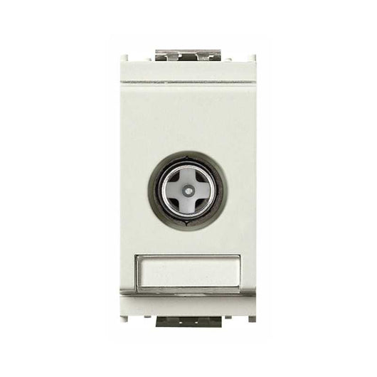 16306.01.B Presa Coassiale Tv-Rd-Sat Diretta Bianco Idea