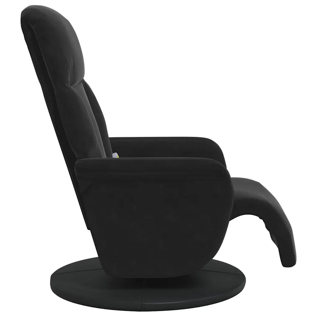 Divano Sedia-Poltrona Massaggiante Nero 91 x 71 x 105 cm Velluto
