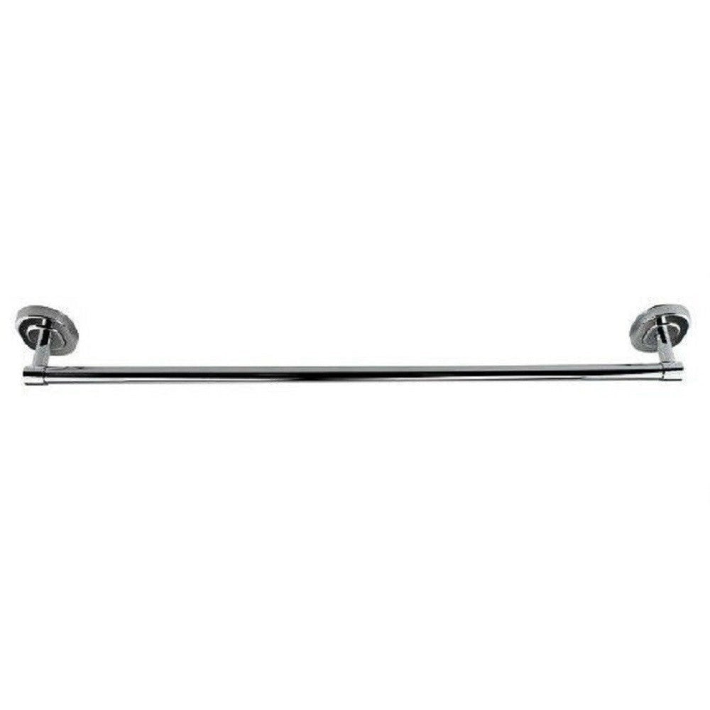 Trade Shop - Porta Asciugamani In Acciaio A Parete Bagno Fissaggio Con Viti Colla 60 Cm 69196 -