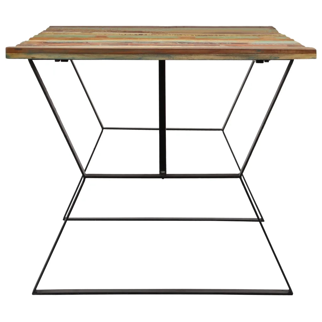 Tavolo da Pranzo 180x90x76 cm in Legno Massello di Recupero 247946