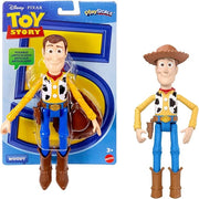 Disney Pixar Toy Story 5 - Woody, action figure da 23,5cm con 14 punti di articolazione, cappello removibile e design fe