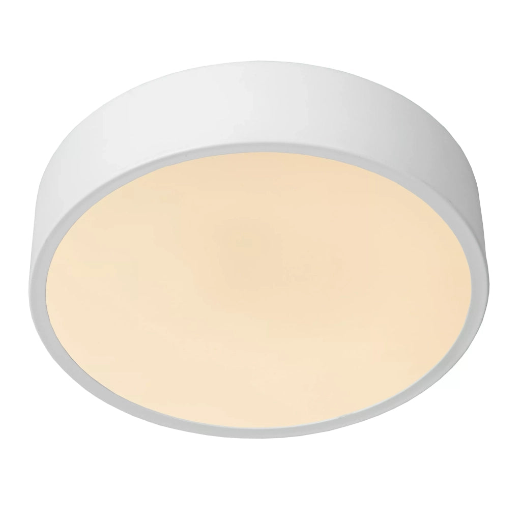 Plafoniera LED rotonda 20 cm 12W bianca UNAR Lucide