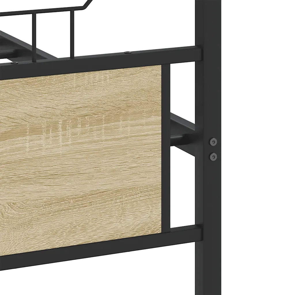Giroletto senza Materasso Rovere Sonoma 140x190cm in Truciolato 4106810
