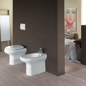 Sedile e coperchio abs per vaso filo muro - serie touring