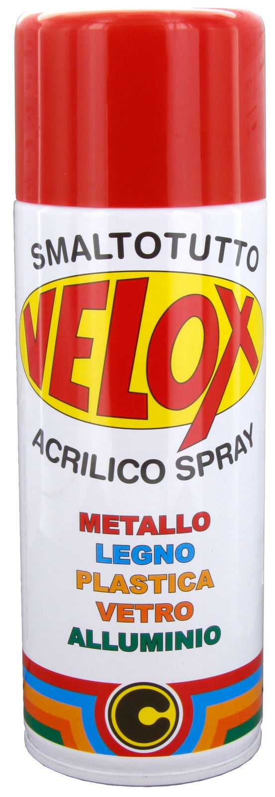 velox spray acrilico rosso traffico ral 3020 cod:ferx.16331