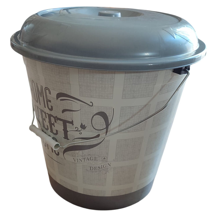 PATTUMIERA HOME SWEET HOME CON COPERCHIO LT. 20