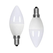 2 Pezzi Lampadina LED E14 C37 Candela 10W 950LM Bianco Neutro 4200K D37X106mm