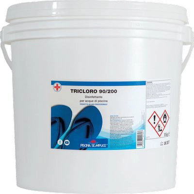 TRICLORO X PISCINA PASTIGLIE KG 25=125XGR 200 Piscina Semplice