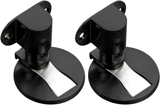Blocco Porta Magnetico - Regolabile - Dampipasto Autoadesivo - Acciaio Inossidabile - 2 Pezzi - Adatto per Diverse Porte - Blocco Porta