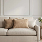 Federa 2 pz HOUTEN Marrone 30 x 50 cm Tessuto Chenille 916179