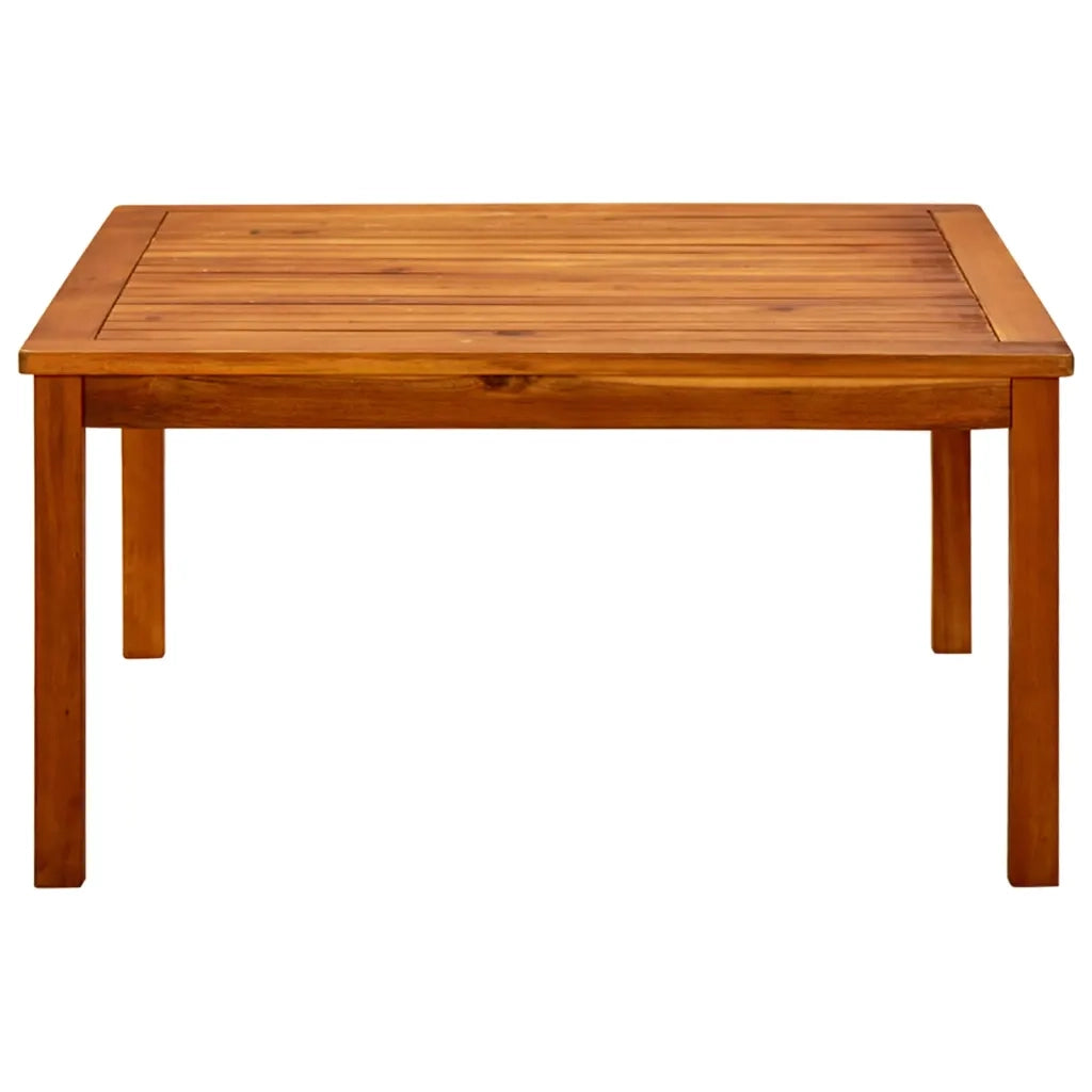 Tavolino da Giardino 85x85x45 cm in Legno Massello di Acacia 316396