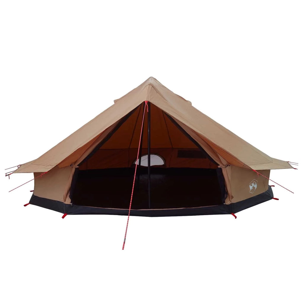 Tenda Familiare Marrone 12-Persone Policotone