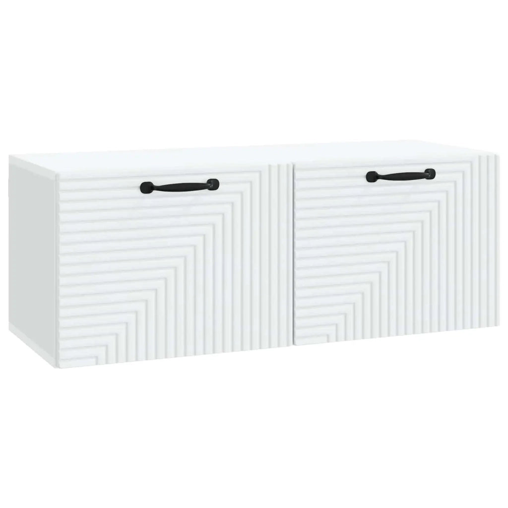 Mobile Porta TV da Muro Bianco 78,5 x 31 x 30 cm 898715