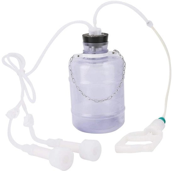 Macchina per il latte di capra 3L - Pomp a mano - Alta capacità di aspirazione - Portatile per uso domestico - Facile da utilizzare - Design leggero